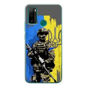 Чехлы с картинкой ЗСУ для Ulefone Note 10P (AlphaPrint) (АРТ солдат)
