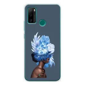 Чехлы (ART) Цветы на Ulefone Note 10P (VPrint) (Цветы на голове)