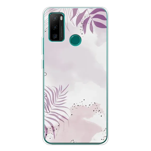 Чохол з принтом «Фіолетове листя» для Ulefone Note 10P Чохол з принтом «Фіолетове листя» для Ulefone Note 10P