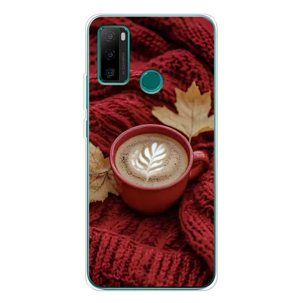 Чехол с принтом «Кофе на пледе» для Ulefone Note 10P