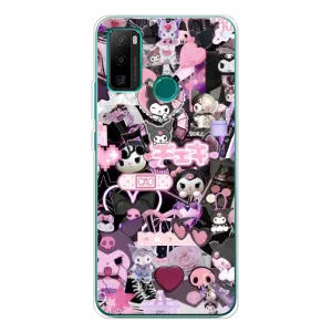 Чехол с кроликом Куроми на Ulefone Note 10P (Коллаж Куроми)