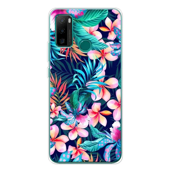 Чохол з принтом «Мальовничі квіти» для Ulefone Note 10P