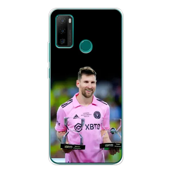 Чехол с принтом «Кубки Месси» для Ulefone Note 10P