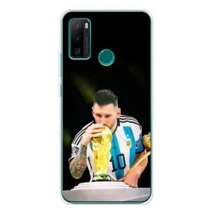 Чехлы для Ulefone Note 10P (Leo чемпион) (AlphaPrint) (Кубок Месси)