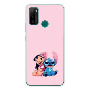 Чехол с принтом Стич на Ulefone Note 10P (Лило и Стич)
