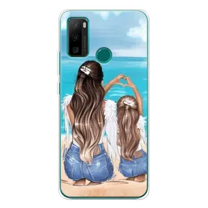 Чехол с печатью для Ulefone Note 10P - (Мама с ребенком) (AlphaPrint)