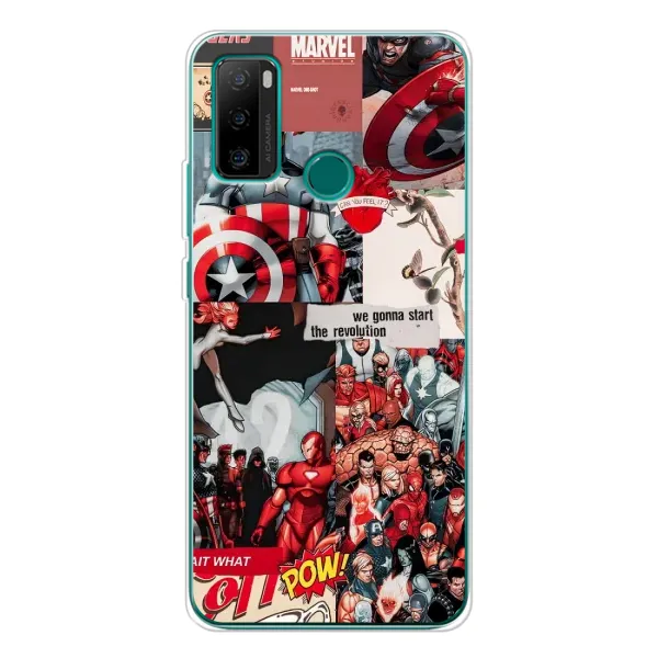 Чехол с принтом «Марвел Комикс» для Ulefone Note 10P Чехол с принтом «Марвел Комикс» для Ulefone Note 10P