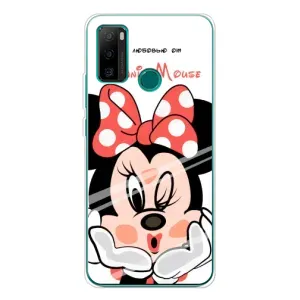 Эксклюзивный чехол для Ulefone Note 10P (AlphaPrint - Мультяшные) (Маус Минни)