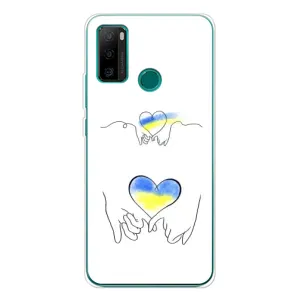 Чохол для Патріота України Ulefone Note 10P - (AlphaPrint) (Мир Україні)