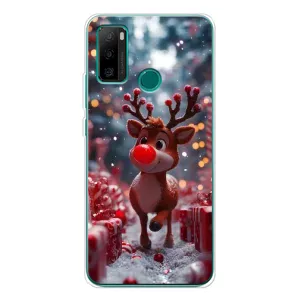 Чехол с принтом «Олень среди подарков» для Ulefone Note 10P