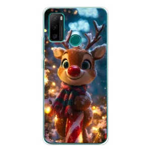 Чехол с принтом «Олень с шарфом» для Ulefone Note 10P