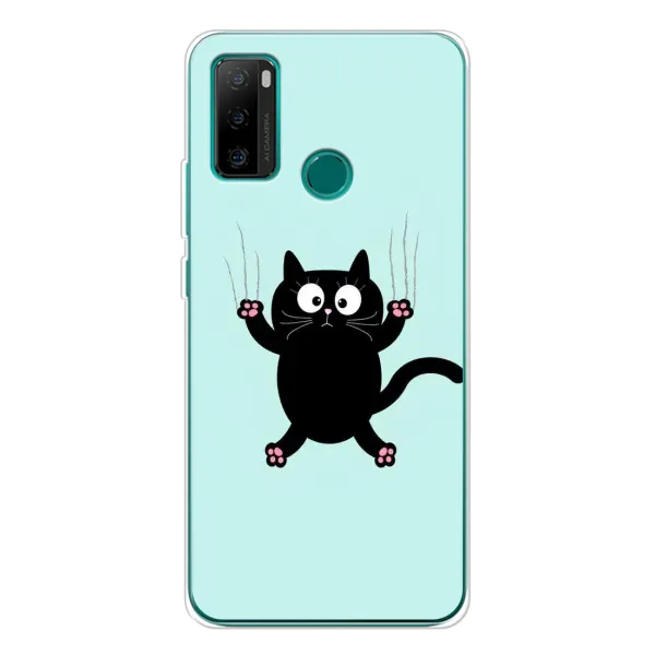 Чехол с принтом «Падающий кот» для Ulefone Note 10P Чехол с принтом «Падающий кот» для Ulefone Note 10P