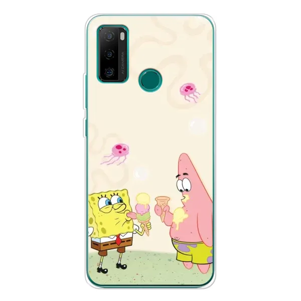 Чехол с принтом «Патрик и Боб» для Ulefone Note 10P