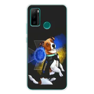 Чохли з картинкою собаки Патрон для Ulefone Note 10P (AlphaPrint) (Патрон собачка)