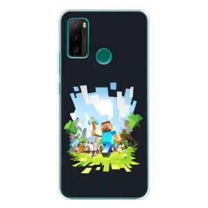 Чохол Майнкрафт на Ulefone Note 10P (AlphaPrint) Minecraft (персонажі Minecraft)