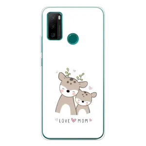 Чохол з принтом «Оленята мама і малюк» для Ulefone Note 10P
