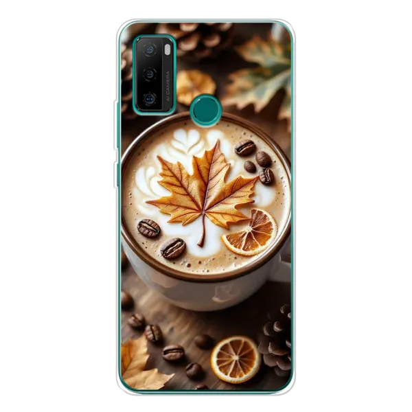 Чехол с принтом «Пряный кофе» для Ulefone Note 10P