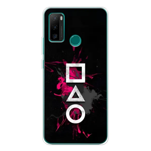 Чохол з принтом «Символи Гра кальмара» для Ulefone Note 10P Чохол з принтом «Символи Гра кальмара» для Ulefone Note 10P