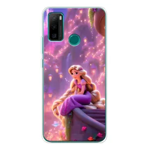 Чохол з принтом «Рапунцель у замку» для Ulefone Note 10P