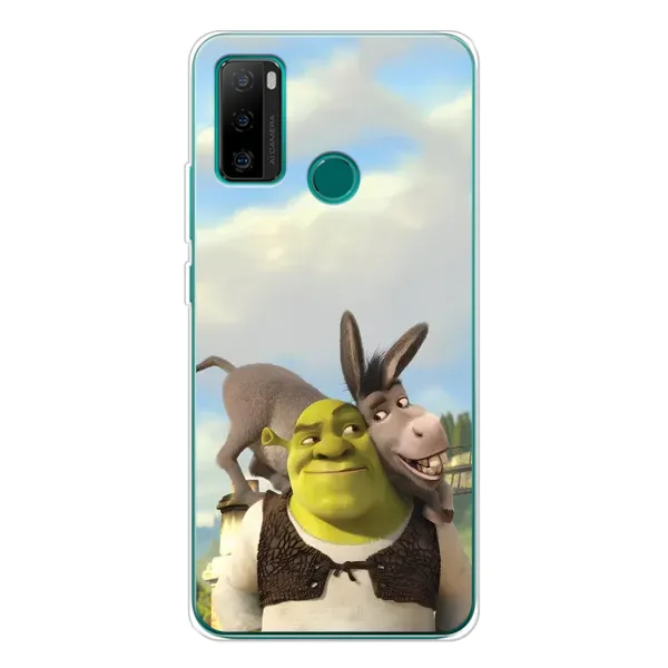 Чохол з принтом «Шрек та Осел» для Ulefone Note 10P Чохол з принтом «Шрек та Осел» для Ulefone Note 10P