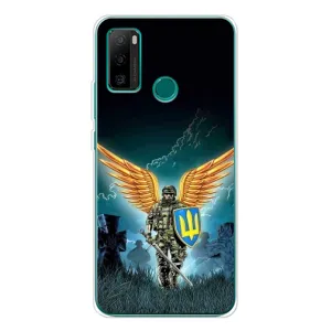 Чехлы с картинкой ЗСУ для Ulefone Note 10P (AlphaPrint) (Солдат ЗСУ)