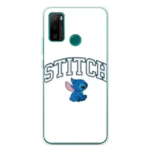 Чехол с принтом Стич на Ulefone Note 10P (Стич лого)
