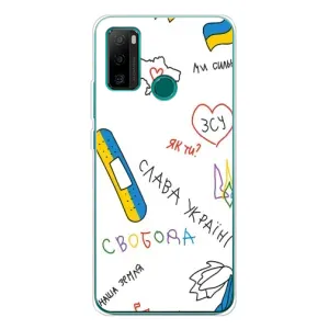Чохли (Доброго вечора, ми за України) для Нот 10П (AlphaPrint) (Стикер)