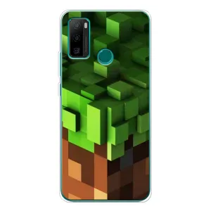 Чохол Майнкрафт на Ulefone Note 10P (AlphaPrint) Minecraft (текстура Майнкрафт)