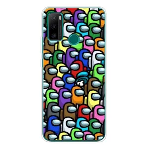 Чехол Амонг Ас для Ulefone Note 10P (AlphaPrint) (Убит)