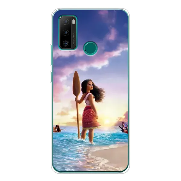 Чехол с принтом «Моана с веслом» для Ulefone Note 10P