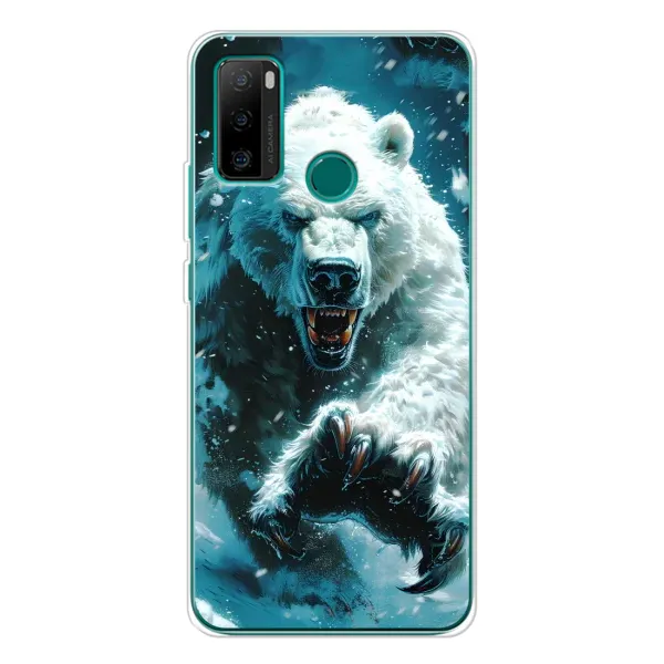 Чохол з принтом «Полярний ведмідь» для Ulefone Note 10P Чохол з принтом «Полярний ведмідь» для Ulefone Note 10P