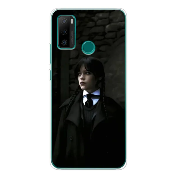Чехол с принтом «Темный стиль Уэнздей» для Ulefone Note 10P