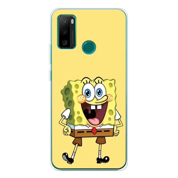Чехол с принтом «Веселый Спанч Боб» для Ulefone Note 10P