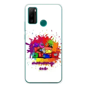Чехол Амонг Ас для Ulefone Note 10P (AlphaPrint) (Яркий АмонгАс)