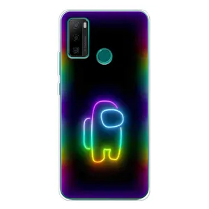 Чехол Амонг Ас для Ulefone Note 10P (AlphaPrint) (Яркий скин)