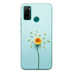Чехлы с Цветами для Ulefone Note 10P (VPrint) (Желтый цветок)