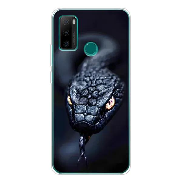 Чохол з принтом «Чорна змія» для Ulefone Note 10P Чохол з принтом «Чорна змія» для Ulefone Note 10P