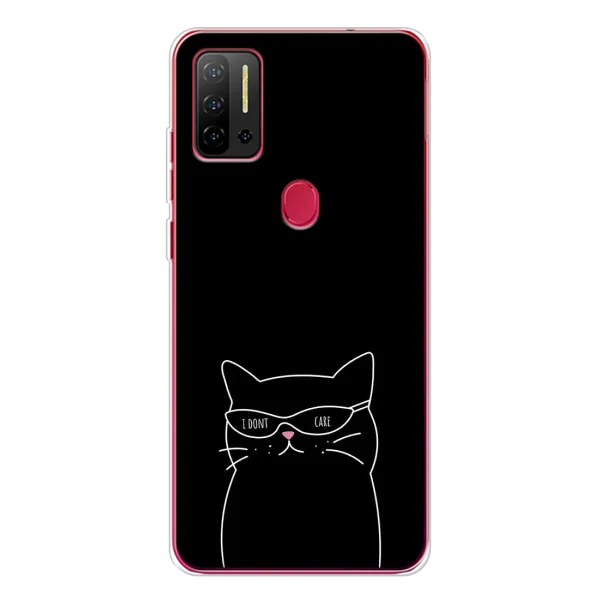 Чехол с принтом «Равнодушный кот» для Ulefone Note 11P Чехол с принтом «Равнодушный кот» для Ulefone Note 11P
