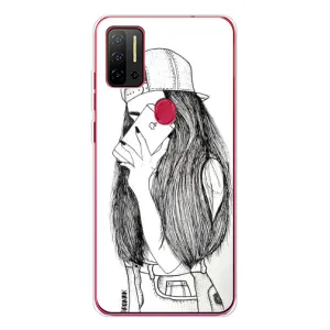 Чохол з принтом «Фото дівчини» для Ulefone Note 11P