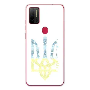 Чохли для Ulefone Note 11P Укр. Символіка (AlphaPrint) (Герб з букв)
