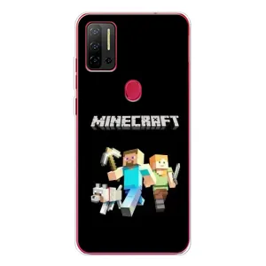 Чохол Майнкрафт на Ulefone Note 11P (AlphaPrint) Minecraft (герої Minecraft)