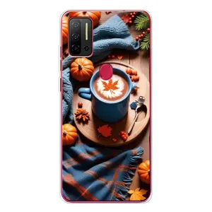 Чехол с принтом «Кофе и тыковки» для Ulefone Note 11P