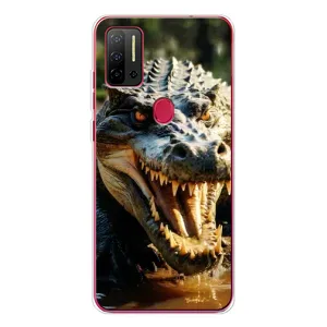 Чохол з принтом «Небезпечний крокодил» для Ulefone Note 11P