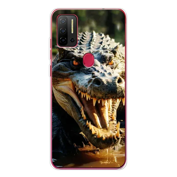 Чохол з принтом «Небезпечний крокодил» для Ulefone Note 11P Чохол з принтом «Небезпечний крокодил» для Ulefone Note 11P