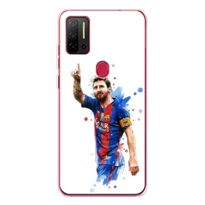 Чехлы Месси для Ulefone Note 11P (AlphaPrint) (Лео Месси)