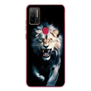 Чохол з принтом «Лев у темряві» для Ulefone Note 11P
