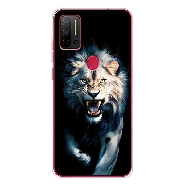 Чохол з принтом «Лев у темряві» для Ulefone Note 11P Чохол з принтом «Лев у темряві» для Ulefone Note 11P