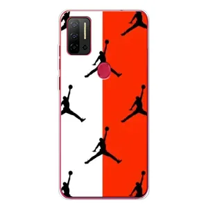 Чехлы для Ulefone Note 11P - с картинкой JORDAN (AlphaPrint) (Лого Джордан)