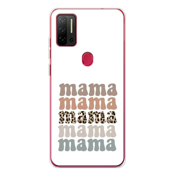 Чехол с принтом «Текстовый коллаж мама» для Ulefone Note 11P Чехол с принтом «Текстовый коллаж мама» для Ulefone Note 11P