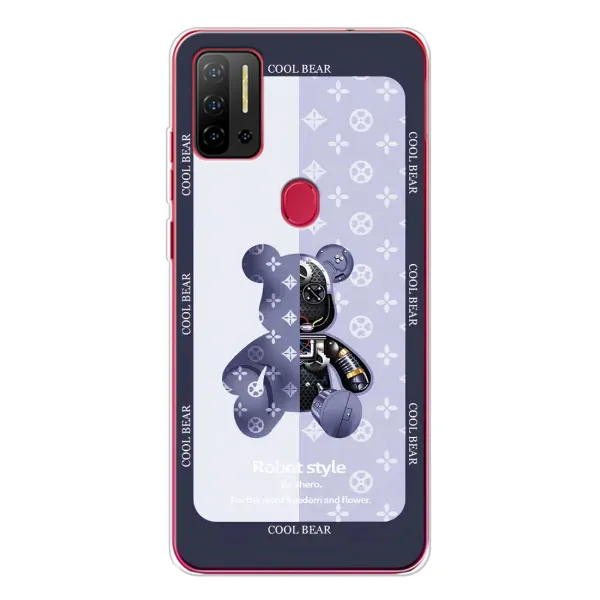 Чехол с принтом «Медвежонок LV» для Ulefone Note 11P Чехол с принтом «Медвежонок LV» для Ulefone Note 11P